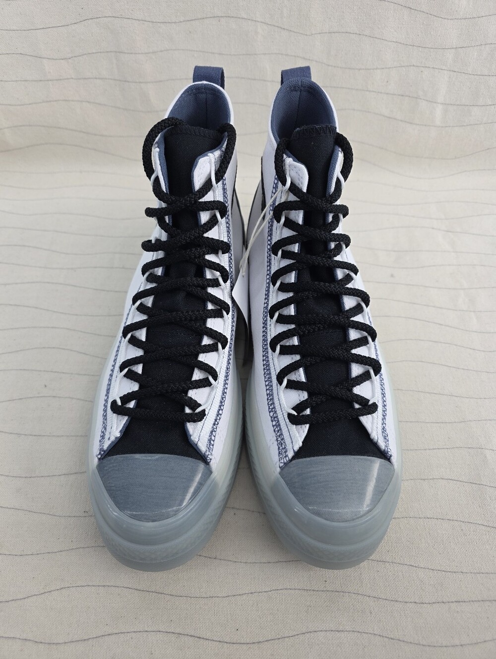 Converse Mens Chuck Taylor All Star CX EXP2 White Blue Shoes A12869C Size 10.5 - Picture 5 of 12
